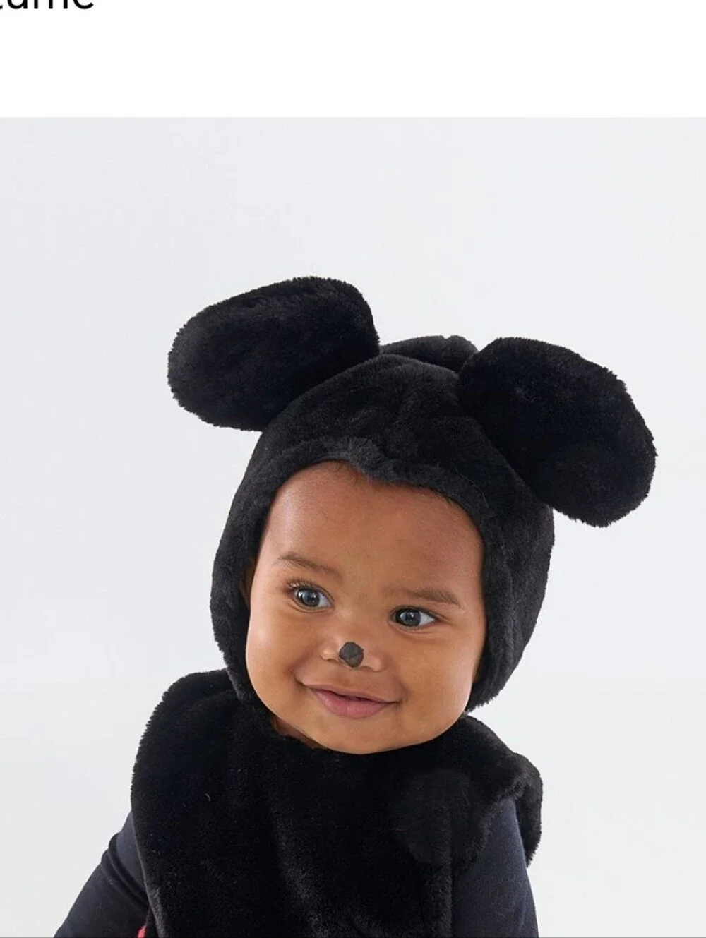 Pottwey Barn Baby Disney Mickey Mouse Halloween Costume 5 Pcs Nwt Sz 0- 6 Months